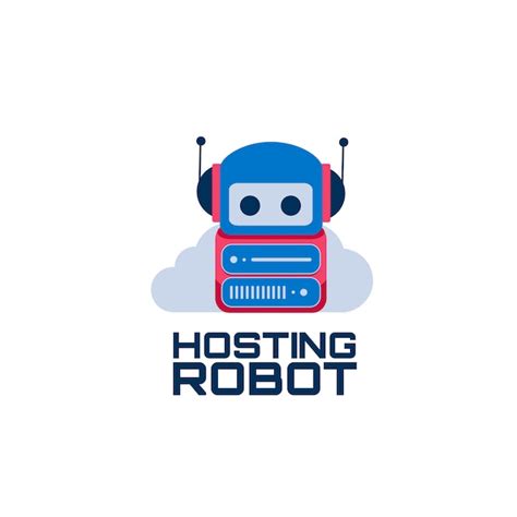 Premium Vector Robot Logo
