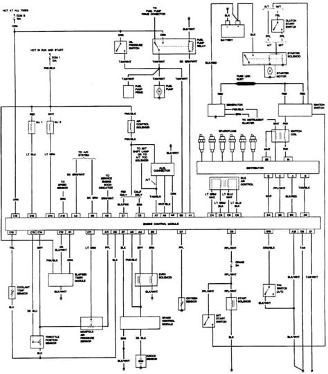 1994 Chevy S10 Fuel Pump Wiring Diagram