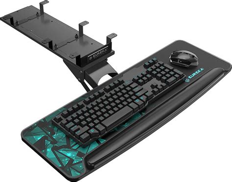 EUREKA ERGONOMIC Height Adjustable Mouse Keyboard Tray Under Desk