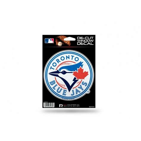 Toronto Blue Jays Mlb Baseball Team Logo Glitter Die Cut Vinyl Sticker