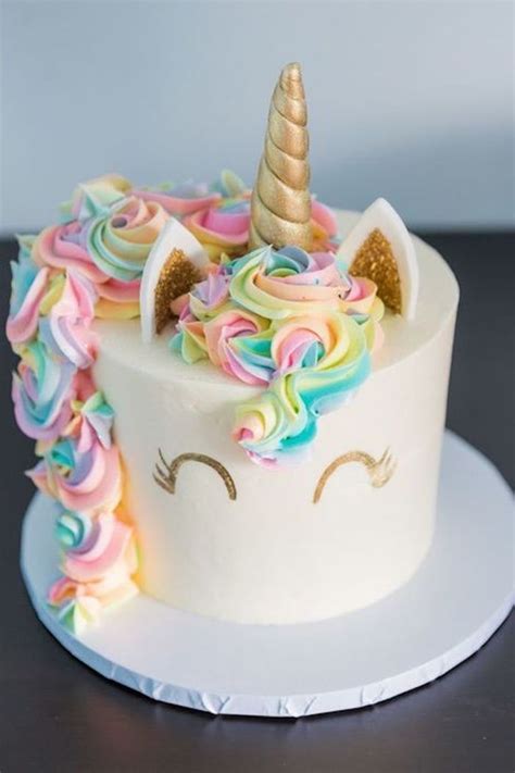 Kochen für groß und klein. 1001 + Ideen zum Thema Einhorn Torte für kleine Kinder ...