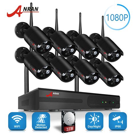 Which is the best camera for the quality and easy to install? 1080P Wireless Security Camera System Outdoor 3TB Hard Drive Waterproof CCTV 8CH | eBay