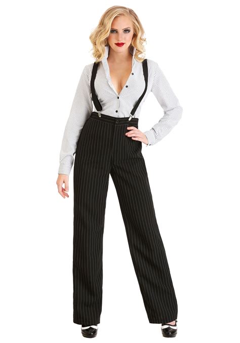 Gangster Lady Costume For Women Walmart Com Walmart Com