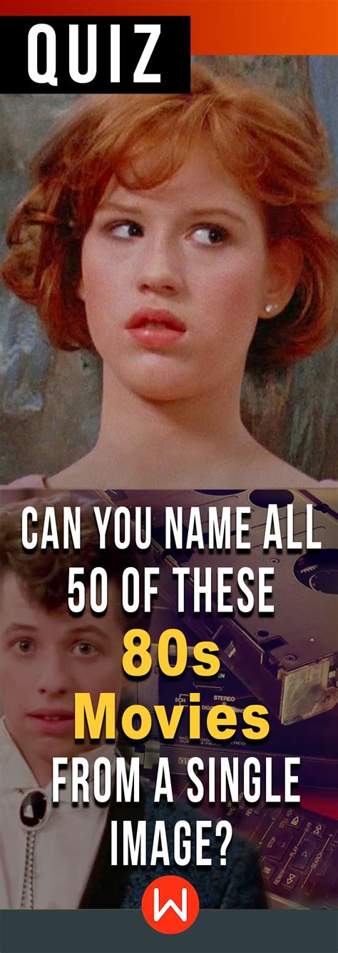 Quiz We Bet You Can T Name All 50 Of These 80s Movies By One Image Movie Quiz 80s Movies Quiz