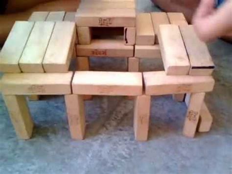 No olvides el interior del agujero; tutorial como hacer una casa con jenga - YouTube