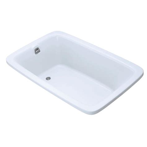 The lowest prices on kohler whirlpool tubs including devonshire, archer, purist and memoirs series at faucet depot. KOHLER Bancroft 5.5 ft. Acrylic Rectangular Drop-In Non ...