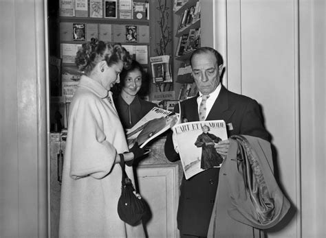 Buster Keaton And Eleanor Norris Film Director Busters Actors