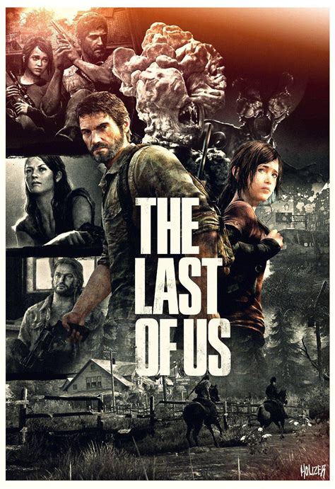 My Poster Art For The Last Of Us The Last Of Us Video Game Posters
