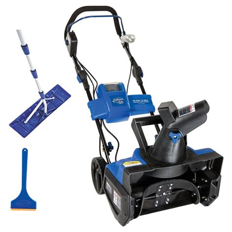 Snow Joe Ion Cordless Single Stage Snow Blower With Rechargeable