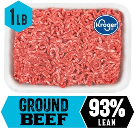 Kroger Lb Extra Lean Ground Beef Sirloin Oz Frys Food Stores