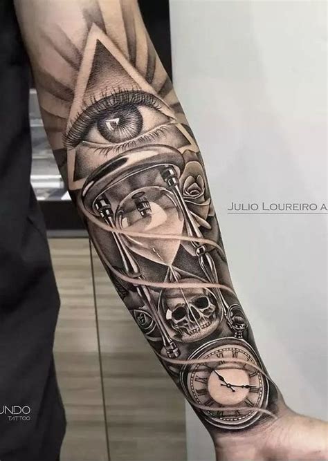 Suggestions For Men S Hourglass Tattoos