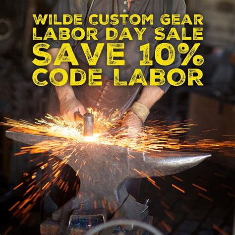 Wilde Custom Gear Labor Day Sale Jerking The Trigger