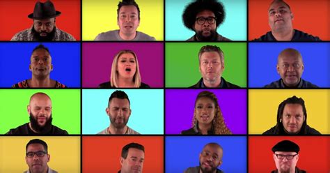 The Voice Coaches Sing Mashup On The Tonight Show Video Popsugar