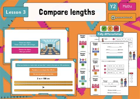 Year 2 Length And Height Compare Lengths Lesson 3 Grammarsaurus