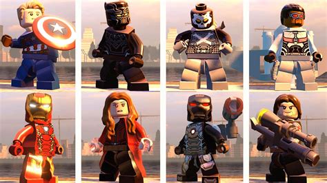 It's team cap vs team iron man lego style. LEGO Marvel's Avengers - CAPTAIN AMERICA (Civil War ...