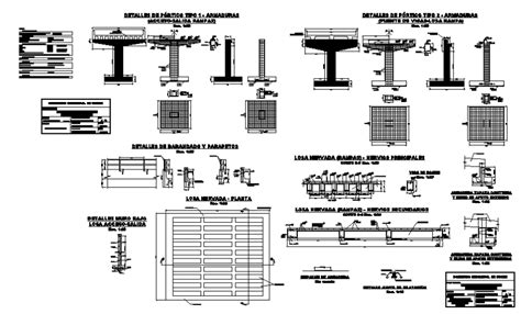 Beam And Column Schedule And Several Constructive Structure Cad Drawing Details Dwg File