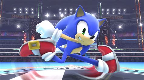 Super Smash Bros Wii U3ds Huge Roster Get As Sonic The Hedgehog