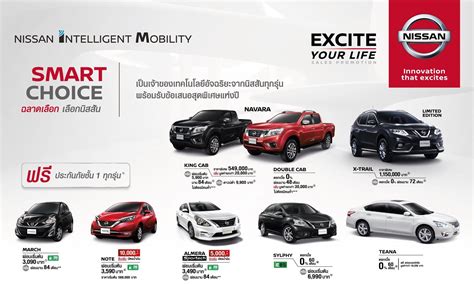 SMART CHOICE ฉลาดเลือก เลือกนิสสัน | นิสสัน มอเตอร์ (ประเทศไทย)