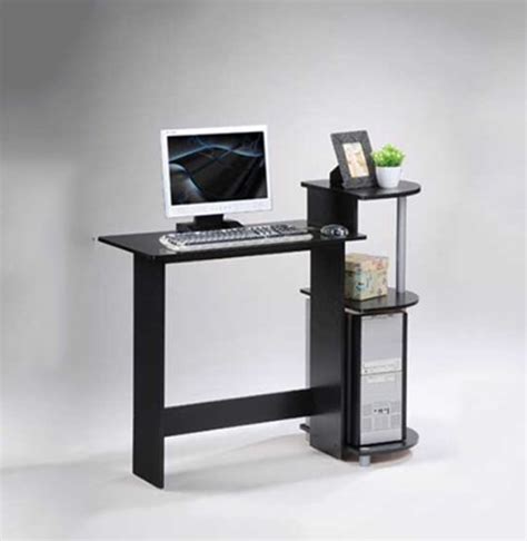 Shop of selection of top rated compact computer desks. Furinno 11181BK/GY Compact Computer Desk - Buy Online in ...