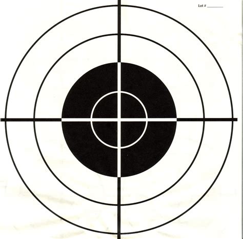 Pistol Targets Printable