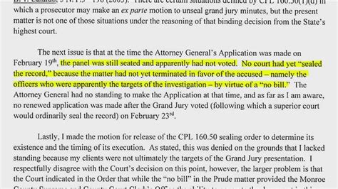 Lawyer Letter Ag Requested Prude Grand Jury To Be Unsealed 4 Days Before The Jurors Decided