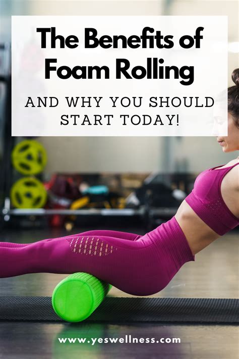 All of these benefits of foam rolling can help with injury. The Benefits of Foam Rolling and Why You Should Start ...