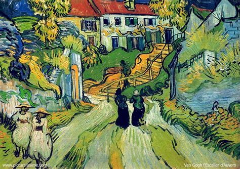 Art And Museums Vincent Van Gogh Lescalier Dauvers Auvers Sur Oise