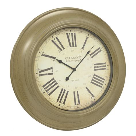 Classic Glenmont 24 Wall Clock Wayfair