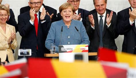 Angela Merkel Wins Fourth Term As Far Right Enters German Parliament