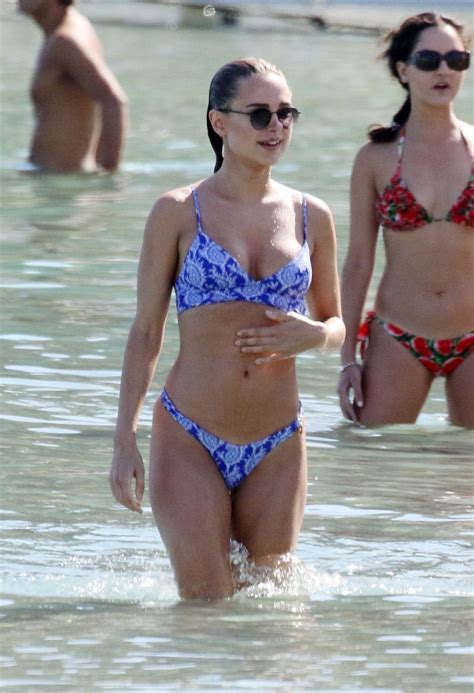 Kimberley Garner In Bikini At The Beach In Mykonos Celebmafia