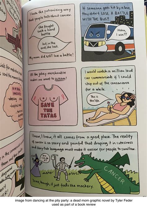 Graphic Novel Review Dancing At The Pity Party A Dead Mom Graphic