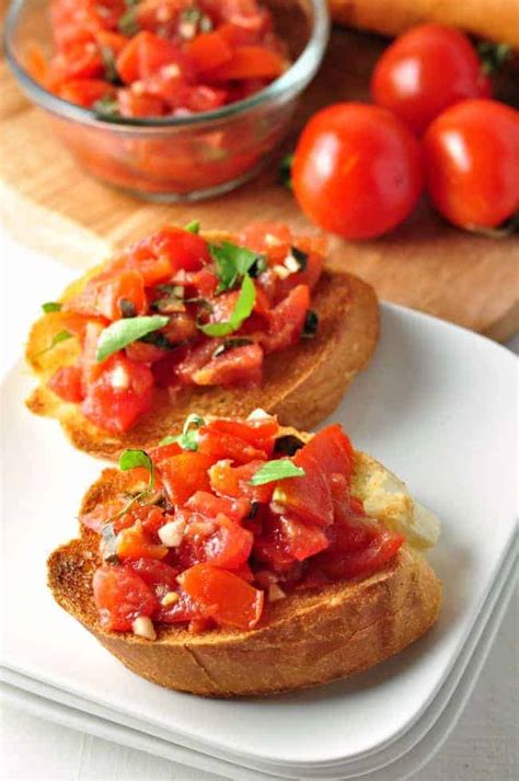 Quick Classic Tomato Bruschetta Flavour And Savour
