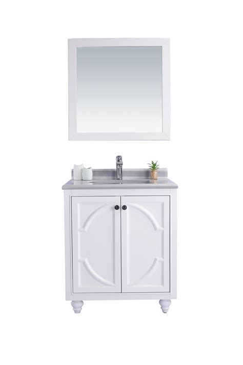 Free shipping on all products. 30" Single Bathroom Vanity Cabinet + Top and Color Options