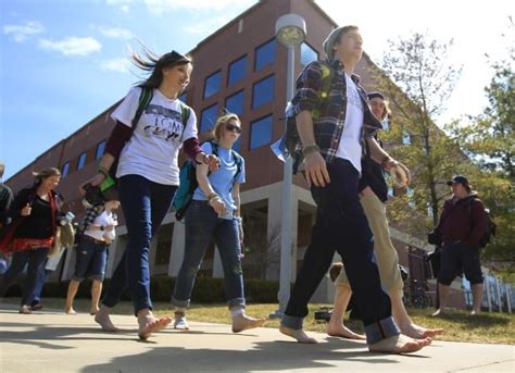 Uni Students Go Barefoot For A Cause Local News