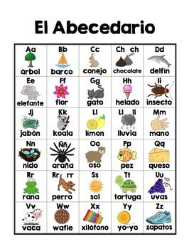 The full spanish alphabet pronunciation & audio. Abecedario/ Spanish Alphabet (Posters, Flashcards, & 1-Pager) by Zoe Cohen