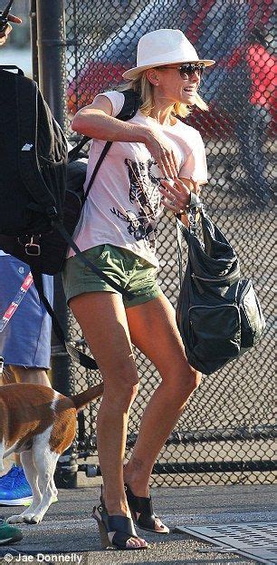 Kelly Ripa Shows Off Her Toned Legs In Shorts As She Returns To Nyc