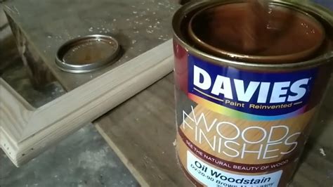 Davies Paint Ready To Use Woodstain Youtube