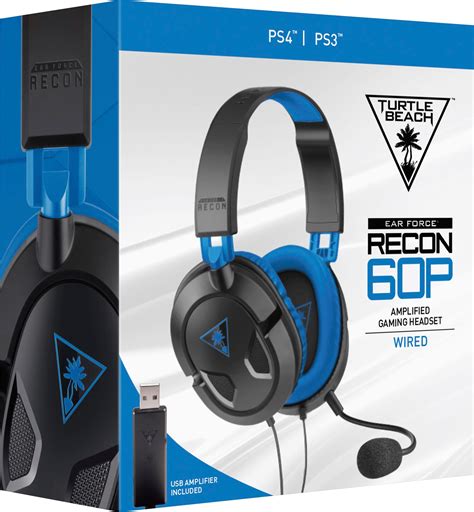 Best Buy Turtle Beach Ear Force Recon P Wired Gaming Headset For Ps