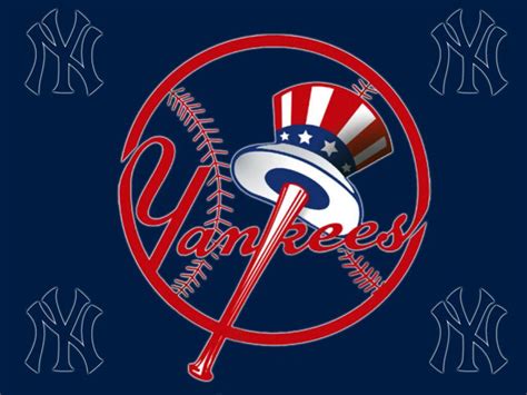 Throughout much of their tenure as the highlanders, the logo was variations of a stylized n and y, which lay separately on either side of the jersey's breast. NY Yankees Logo Wallpapers - Wallpaper Cave