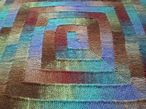 The stitch pattern also requires a specific sequence to occur and repeat vertically as well. Live at Loose Ends: Ten Stitch Blanket