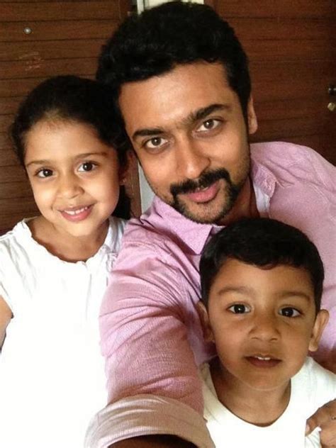 Suriya With His Son And Daughter Indian Celebrities Bollywood