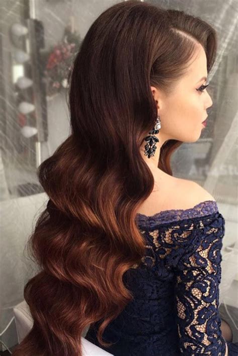 15 Elegant Prom Hairstyles Down Peinados Prom Hair Down Hair