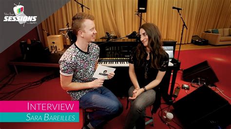 Sara Bareilles Interview The Live Sessions Youtube