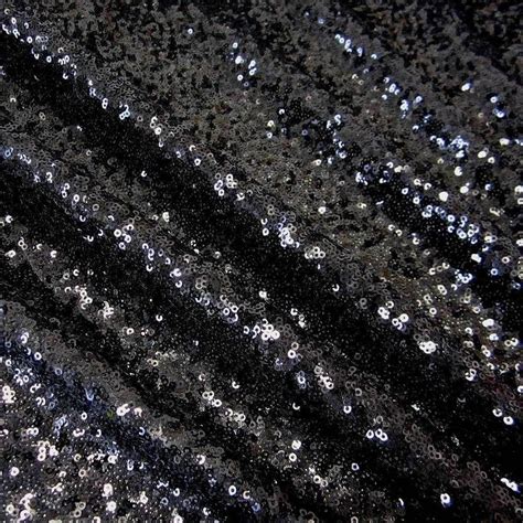 3mm Mini Sequin Fabric Material 1 Way Stretch 130cm Wide Sparkling