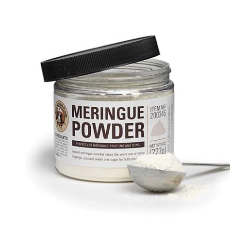 Use this recipe and substitute. Meringue Powder - 8 oz | Meringue powder, King arthur flour, Royal icing cookies