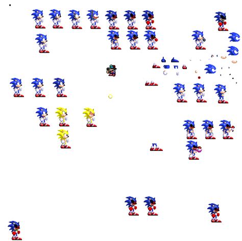 Sonic Exe Fnf Better Sprites Pixel Art Maker
