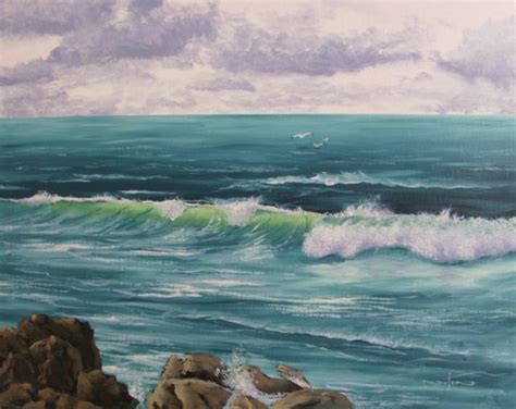 How To Paint The Sea In Oil Online Art Lessons