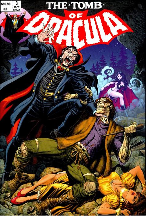 Dracula Vs Frankenstein Art Adams Classic Horror Movies Monsters