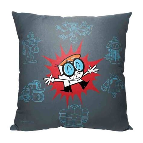 Dexters Laboratory Robo Creations Decorative Pillow Northwest Group Llc
