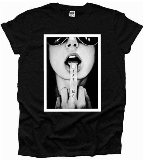Sexy Tattooed Babe S Mens T Shirt Naked Emo Smoking Weed Blunt Lgbt Lesbian Boobs Quote Bikini